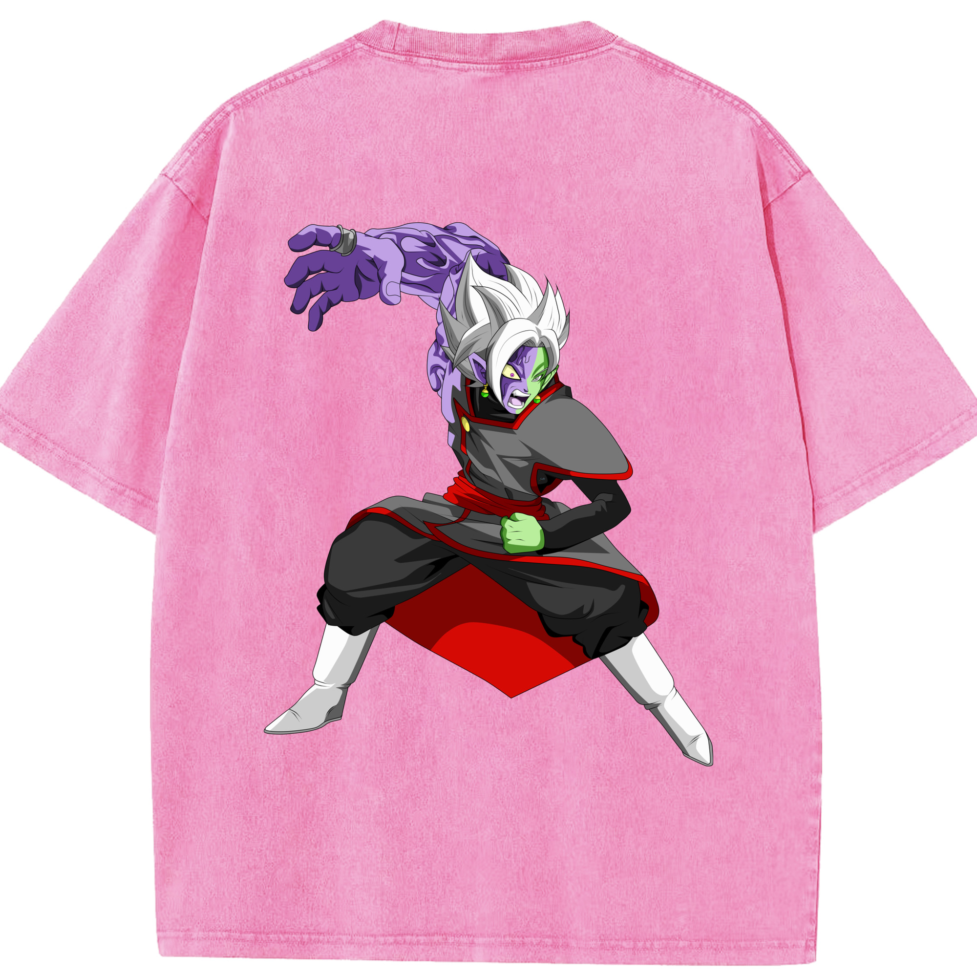 （画像用） ドラゴンボール ベジット DRAGON BALL Vegetto 綿100% ヴィンテージ風 半袖Tシャツ（背面プリント）